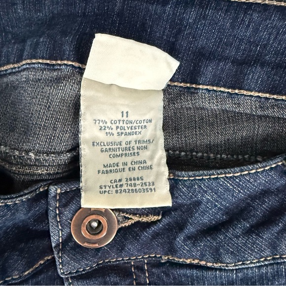 Vintage Women's Blue Flare Jeans size 11 - Picture 7 of 8